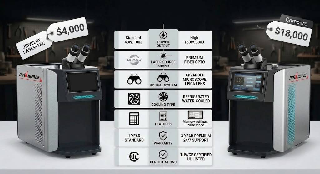 How Much Does A Jewelry Laser Welder Cost? 2026 Price Guide For Repair Shops