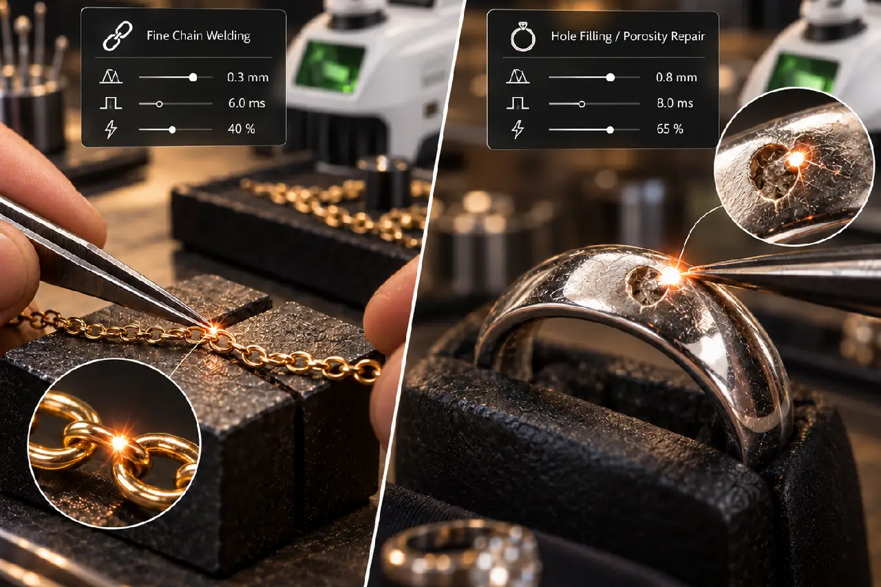 permanent jewelry welder